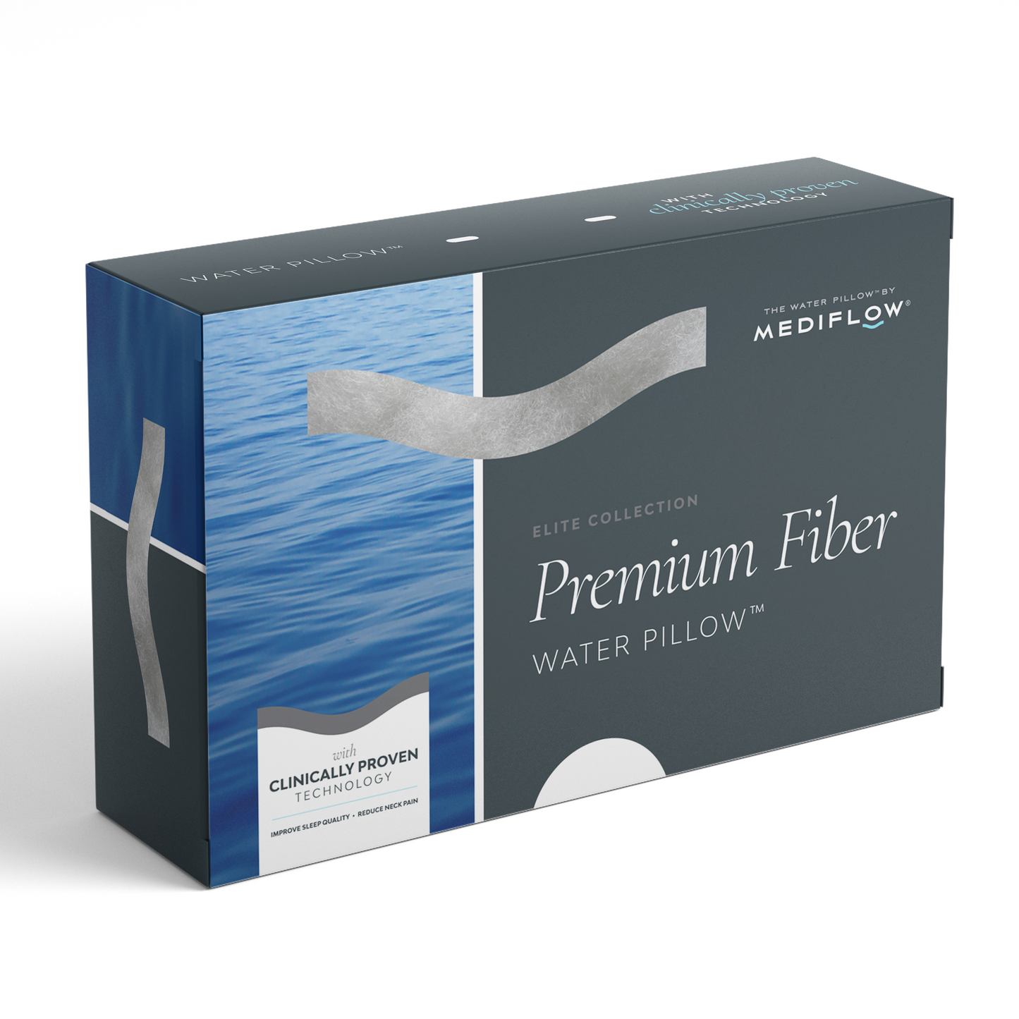 The Water Pillow by Mediflow - Elite Premium Fiber (sold as x6)