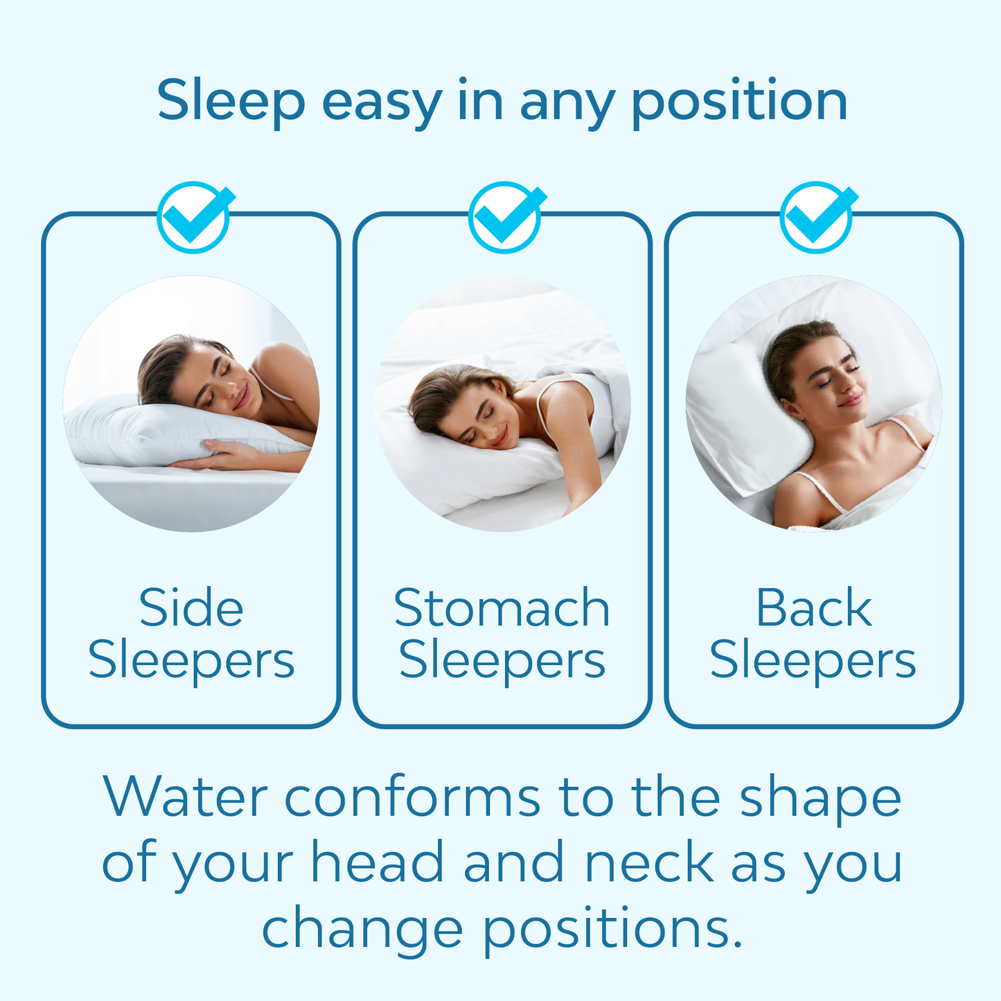 Mediflow Water Pillow - Original Foam (sold as x12)