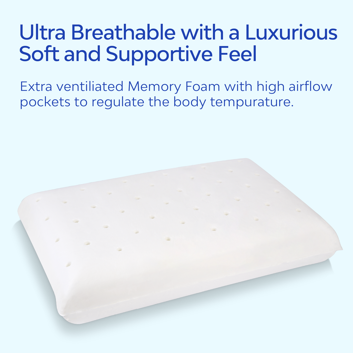 The Water Pillow by Mediflow - Elite Memory Foam