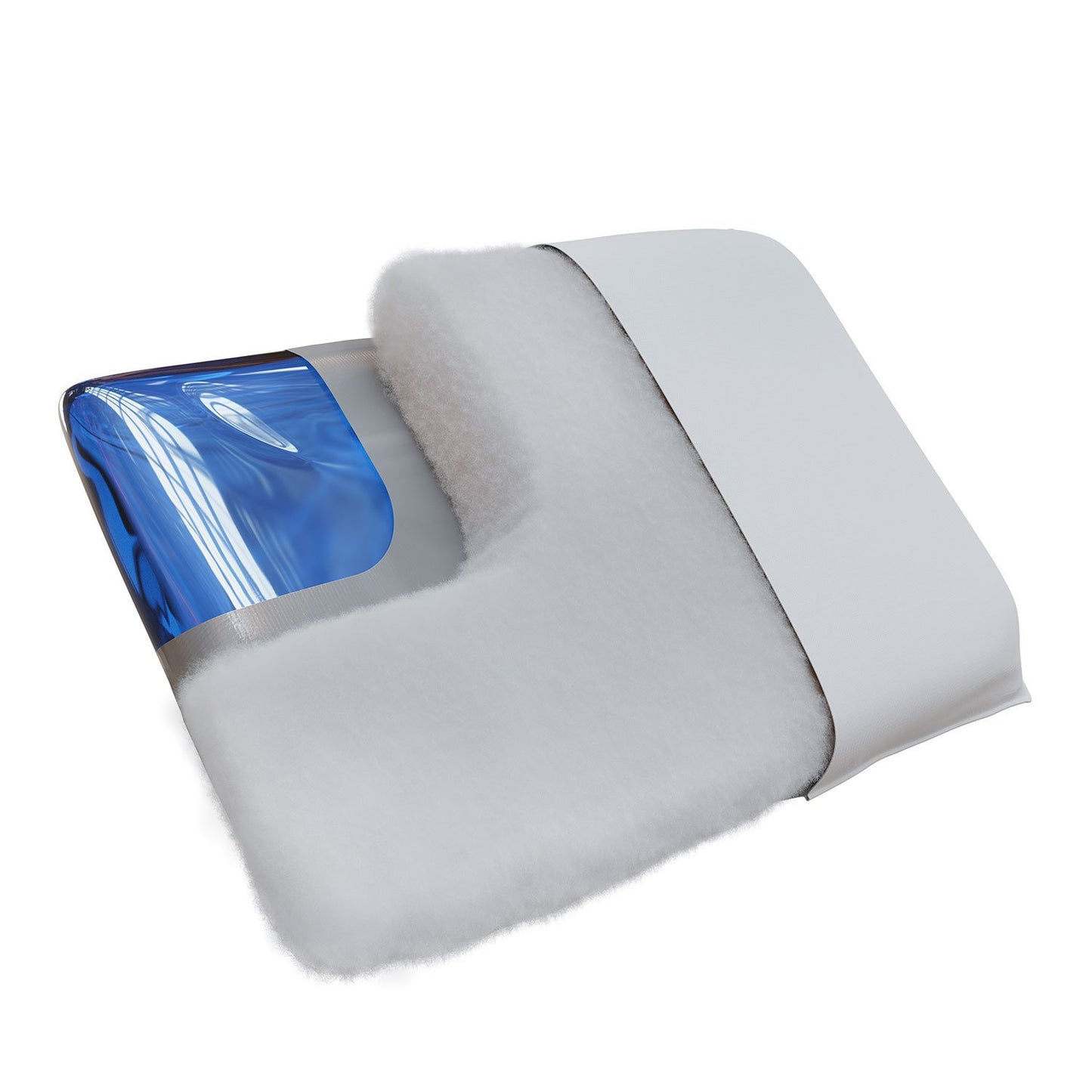 The Water Pillow by Mediflow -  Elite (Combo Pack Display 12 Pillows -  6 Fiber, 6 Memory Foam)